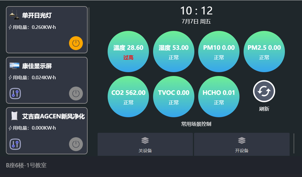 用電設(shè)備集中控制